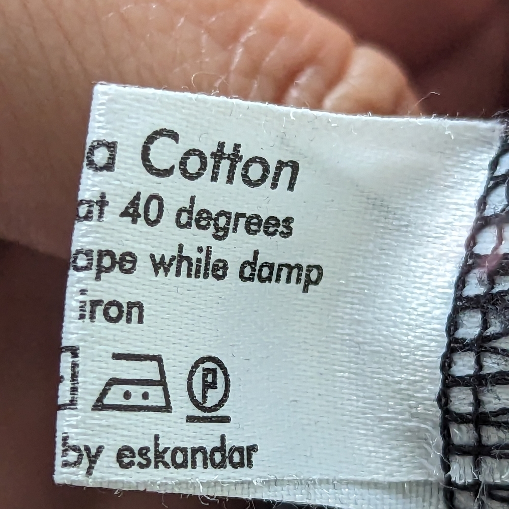 Eskandar Monk Top Pima Cotton One Size - image 6